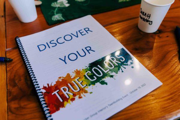 "Discover your True Colors," Team Building