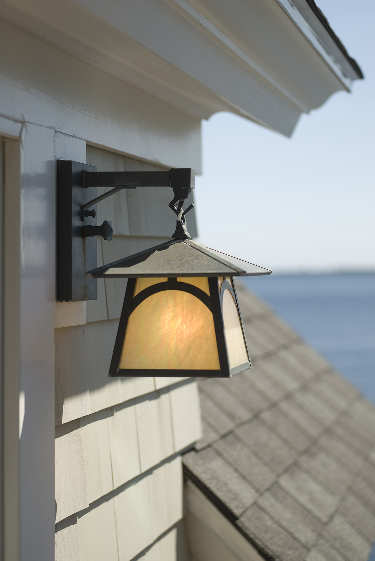 Outdoor lighting at Bayberry