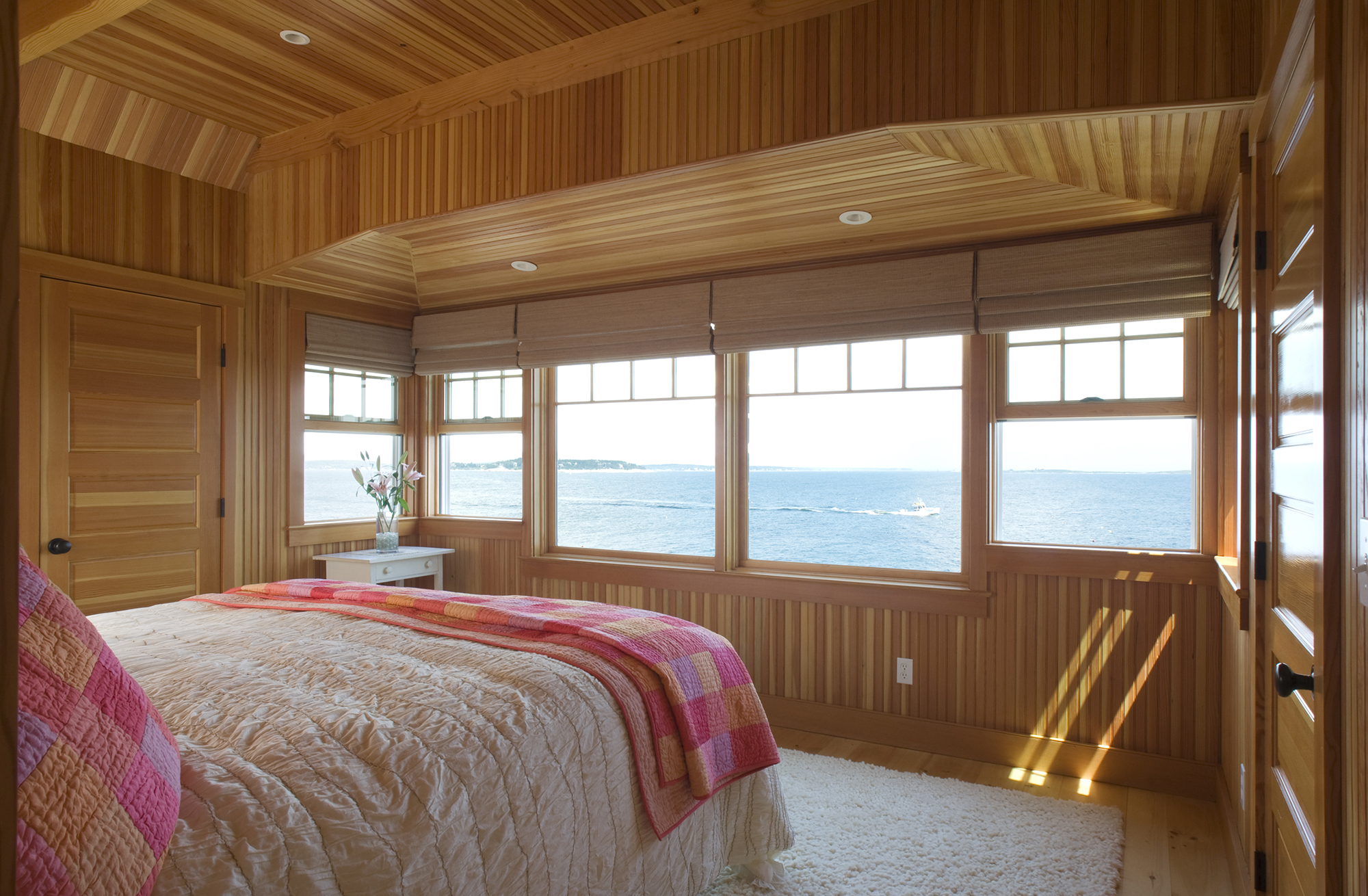 Maine cottage style bedroom at Bayberry