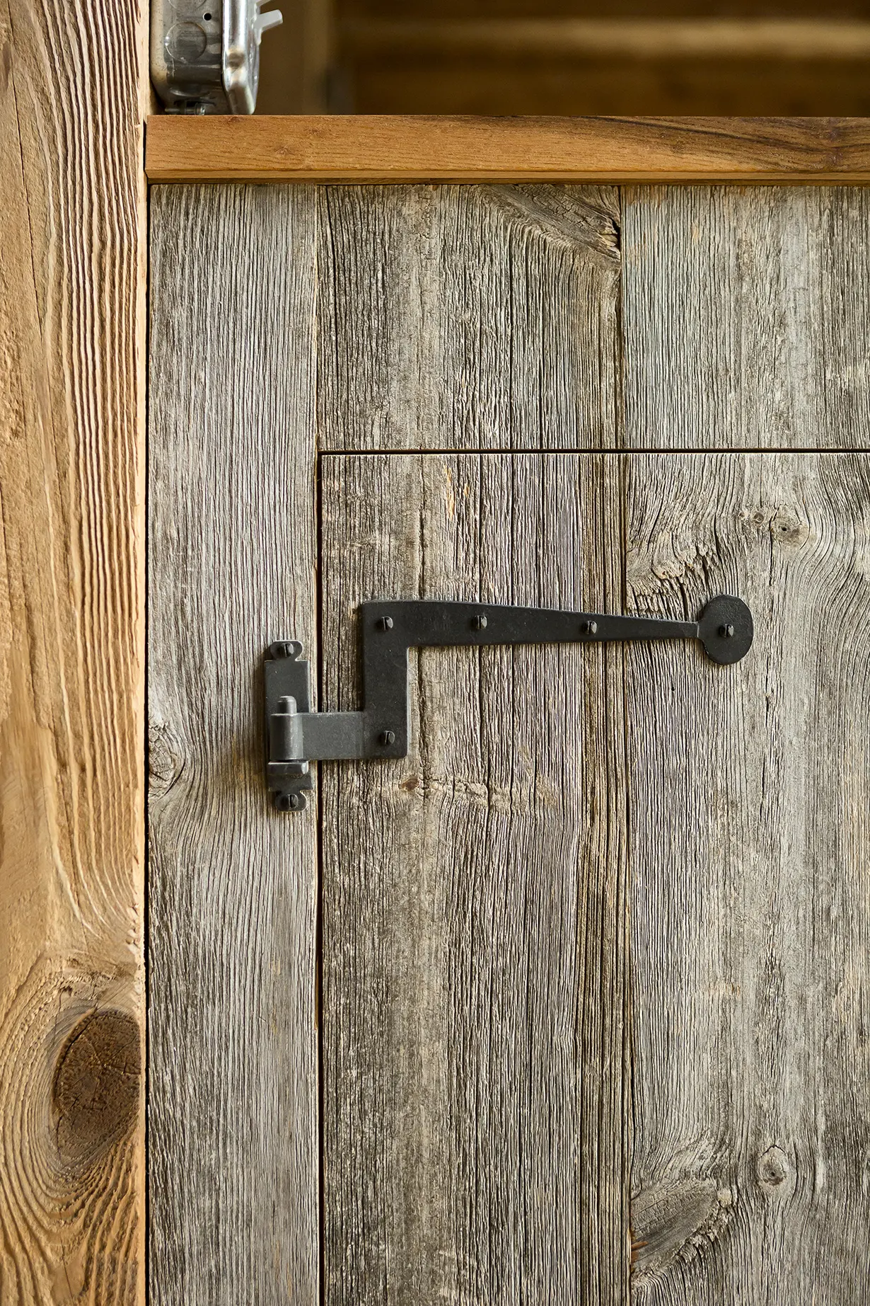 Refurbished wood door